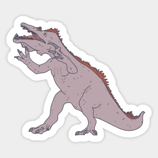 Baryonyx - Carnivore Dinosaur - Extinct Theropod Sticker